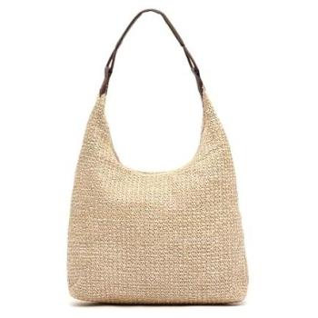 Bolso Hobo Grande Misako Dogancol Efecto Rafia Playa