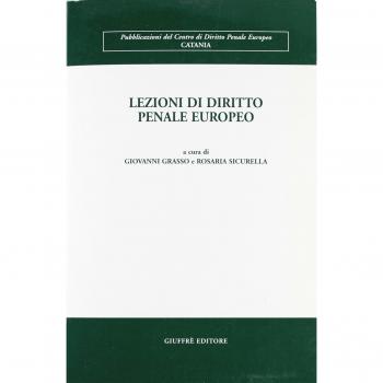 Lezioni di diritto penale europeo.