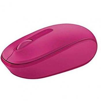 Microsoft 1850 Mobile Mouse Wireless, Ambidestro, Windows/Android, Magenta