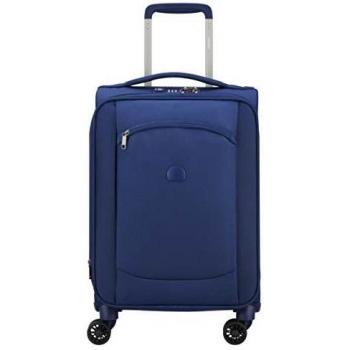 Delsey Paris Montmartre Air Maleta de Mano, 55 cm, 42 Litros, Azul (Bleu Outremer)
