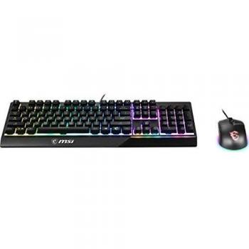 MSI Vigor GK30 Combo Gaming Tastiera + Mouse (US) Nero