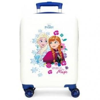 Maleta de Cabina Disney Frozen Sparkle Like Magic Blanca