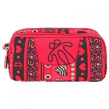 Estuche escolar dos compartimentos