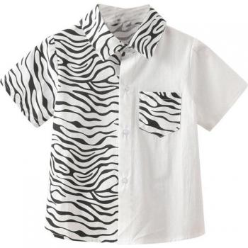 Camiseta Rayas Cebra Niño