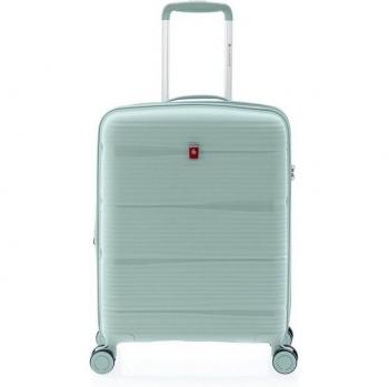 MALETA DE CABINA GLADIATOR BIONIC 4 RUEDAS GRIS 55 CM