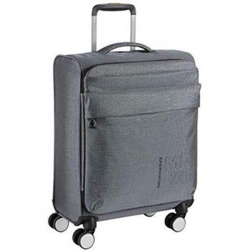 Mandarina Duck Md20 Lux Trolley, Bolso de mano Unisex Adulto, Negro (Titanium)
