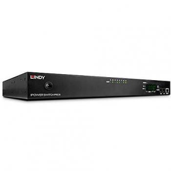 Lindy 32659 prolunghe e multiple 8 presa(e) AC Interno Nero