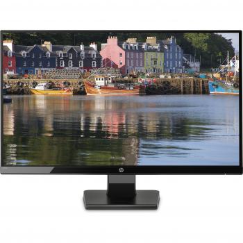 HP 27W Monitor con retroilluminazione LED e tecnologia IPS, risoluzione Full HD (1920x1080), tempo di risposta di 5 ms e diagonale di 27 pollici, colore nero