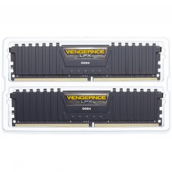 Corsair CMK16GX4M2B3000C15 Vengeance LPX Kit di Memoria per Desktop a Elevate Prestazioni da 16 GB, 2 x 8 GB, DDR4, 3000 MHz, C15, con Supporto XMP 2.0, Nero