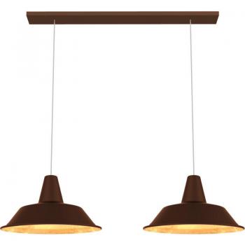 Lámpara Lineal Duna Corten Hoja