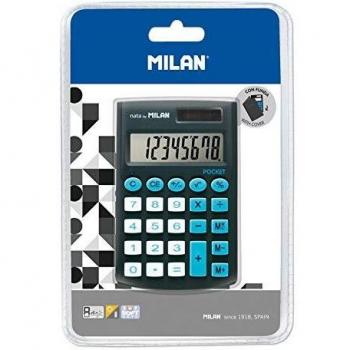Blíster calculadora Pocket Negra 8 dígitos