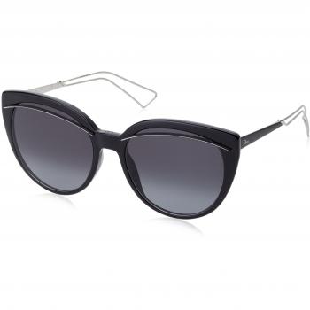 Christian Dior DIORLINER HD RMG, Gafas de Sol para Mujer, Negro (Black Pallad/Grey SF), 56