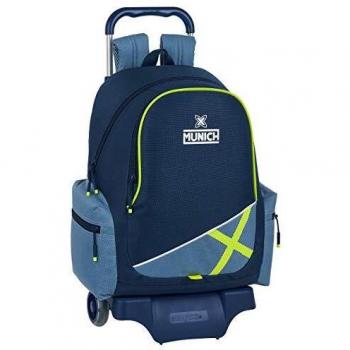 Mochila Escolar Safta 612098313 con Carro Munich Lima