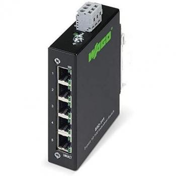 Wago 852-111 switch di rete Fast Ethernet (10/100) Nero