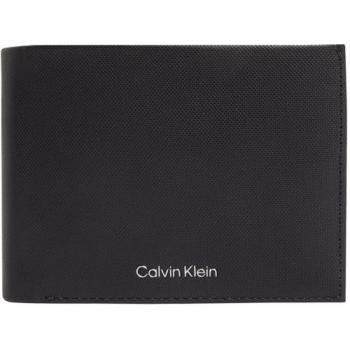 Cartera trifold de piel Calvin Klein