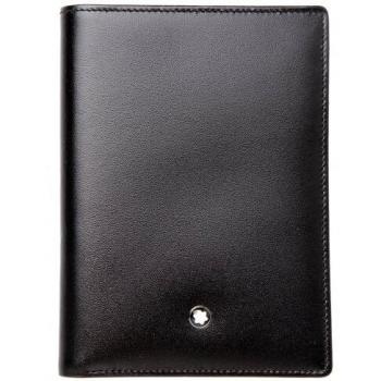 Montblanc Meisterstück Classic Tarjetero, 13 cm, Negro (Schwarz)