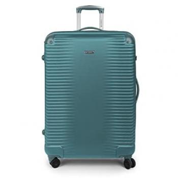 Gabol Maleta Grande Expandible Balance XP Rígida Turquesa 55x33x77 Cms