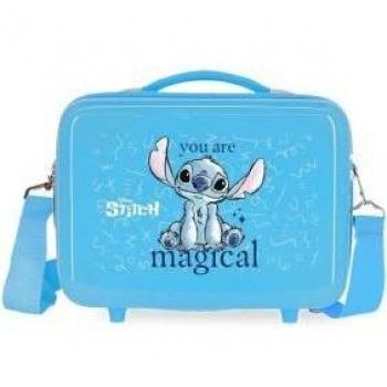 Disney Neceser Fun Stitch Azul