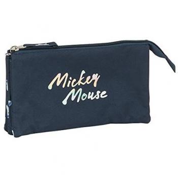 Safta Portatodo Triple Mickey Disney 22x30x12cm