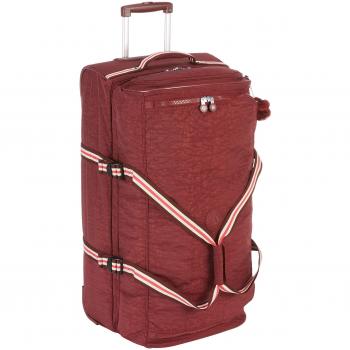 Kipling Teagan L Equipaje de Mano, 77 cm, 91 Liters, Marrón (Burnt Carmine M)