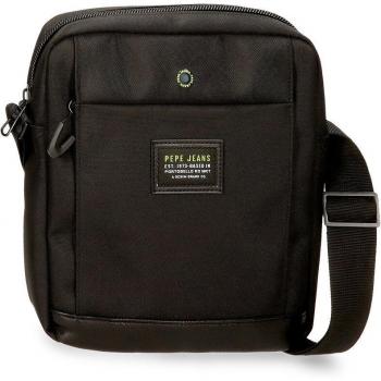 Pepe Jeans Bandolera Leighton Porta Tablet Negro
