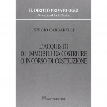 Acquisto Di Immobili Da Costruire O In Corso Di Costruzione