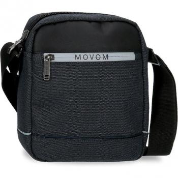 Movom Bandolera Azul 17 cm x 22 cm x 6 cm Poliéster