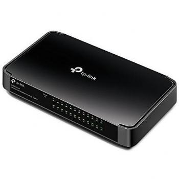 TP-Link TL-SF1024M Switch Desktop, 24 Porte RJ45, 10/100 Mbps, Plug & Play