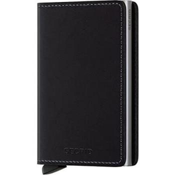 Secrid Slim Wallet Piel Negra, Funda de Tarjetas RFID