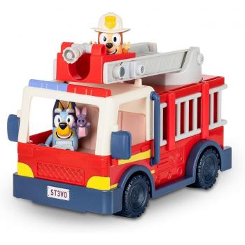 Camión de Bomberos Bluey con Figuras