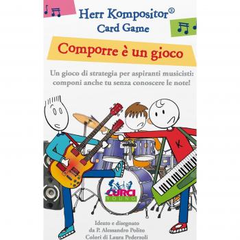 Herr Kompositor. Card Game. Comporre è un gioco. Gioco di strategia per aspiranti musicisti