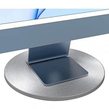 Just Mobile AluDisc Rotating Stand 360° per Apple iMac Thunderbolt Display, Argento