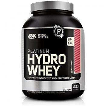Optimum Nutrition Platinum HydroWhey Supplement for Athletes, Strawberry Flavor