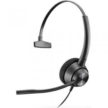 Plantronics EncorePro 310 Cuffia Moneura QD Nero