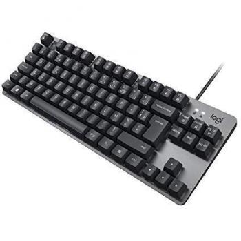 Logitech K835 TKL Tastiera Retroilluminata Grigio Panna
