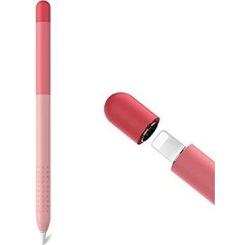 Delidigi Custodia in Silicone per Apple Pencil 1st Generazione (Rosa)