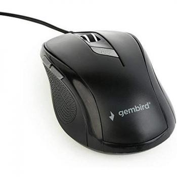 MOUSE USB OTTICALE BLACK MUS-6B-01