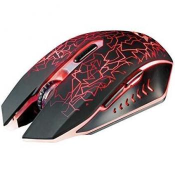 Trust Gaming Mouse GX107 Izza Wireless/Cablato Nero