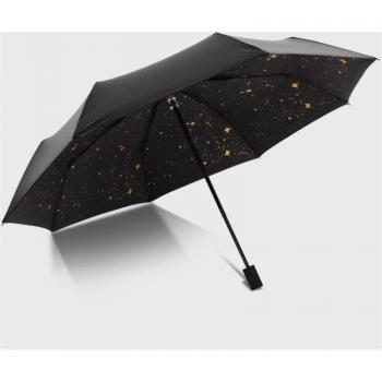 Paraguas Plegable con Diseño de Estrellas y Cielos Estrellados