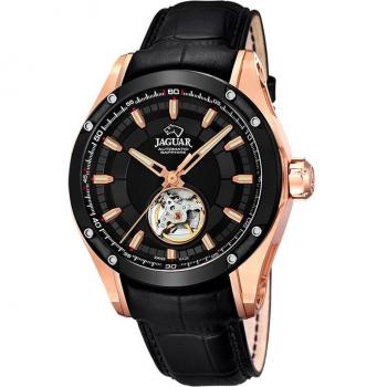 Reloj Suizo De Hombre Jaguar Ouverture Negro J814/a