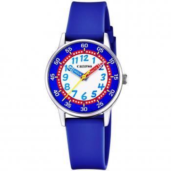 Reloj Calypso K5826/5 Blanco Correa De Caucho, Infantil