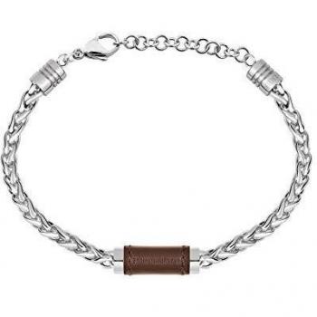Morellato Pulsera Hombre Moody Acero Cuero SAMY01