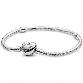 Pulsera Pandora cierre Corazón 23 cm