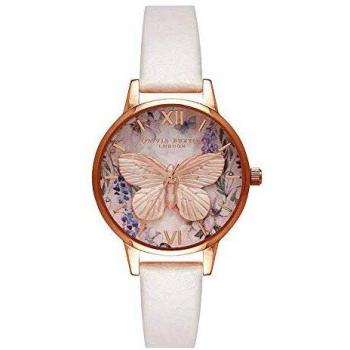 Olivia Burton Reloj Analógico Cuero Natural 30 mm – OB16GH07