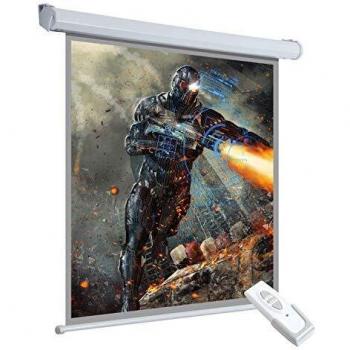 Pantello Portatile HOMCOM con Controllo Universale e Telecomando