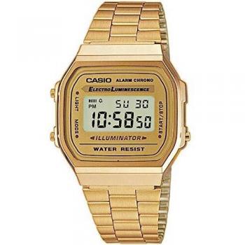 Casio Collection A168WG-9EF, Reloj Unisex, Oro