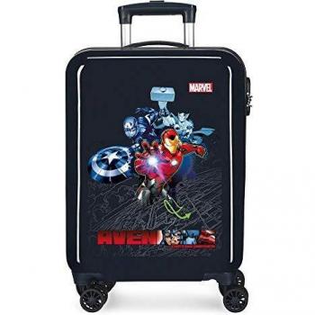 Maleta de Cabina Marvel Los Vengadores Avengers Armour Up Azul 38x55x20 cms