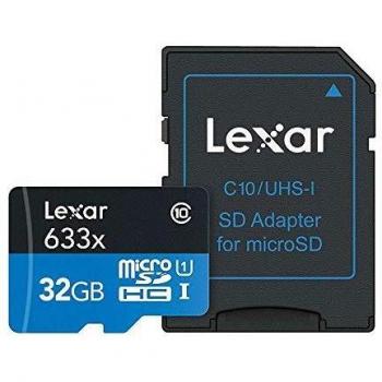 Lexar 633x 32 GB MicroSDHC UHS-I Classe 10