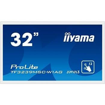 Iiyama TF3239MSC-W1AG Monitor LED 32 Full HD 1920 x 1080 Pixel 178° Bianco