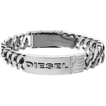 Pulsera Diesel de Acero para Hombre, Plata